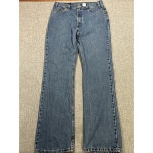 VTG Levis 517 Jeans Fits 33x31 Bootcut Denim Western Cowboy Blue Made In USA